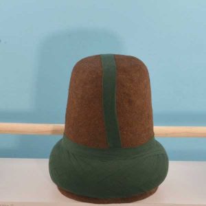 Felt Cap Dark Green Turban