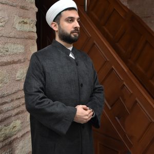 Judge Collar Robe Wool Cashmere Fully Lined Smoke