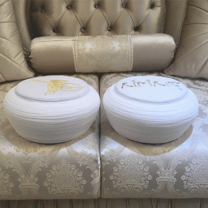 Word of Unity Oval White Turban