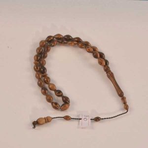 Boxwood 50 Beads Light Coffee