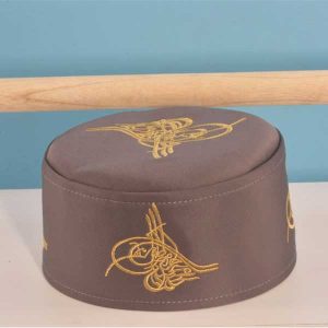Ottoman Signature Cap Gray Kid