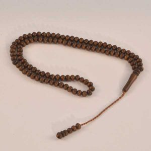 Boxwood 100 Beads Lesson Rosary Black