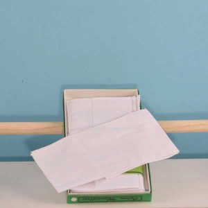 White Collar Handkerchief