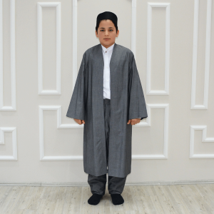Child Robe Gray