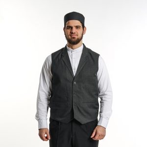 Jacket Collar Model Vest Smoke Winter