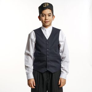 Child Vest Navy Winter