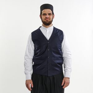 Plain Model Vest Navy