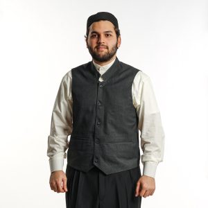 Shawl Collar Vest Smoke Winter
