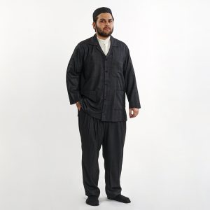 Safari Suit Shirt Trousers Smoke